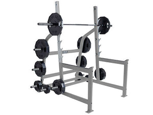 Factory photo of a Refurbished Hammer Strength Olympic Squat Rack