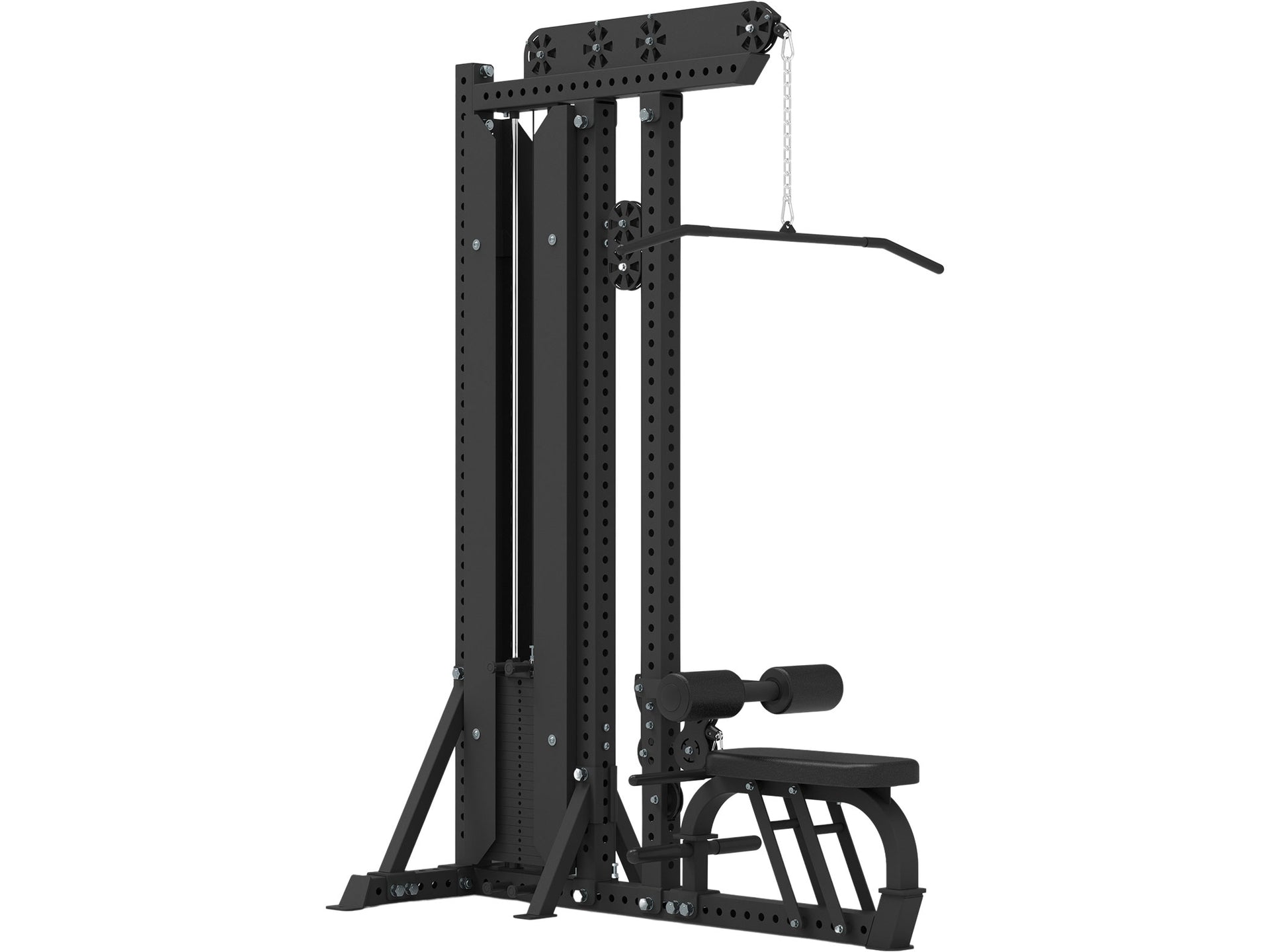 Force usa lat pulldown and low row combo online machine